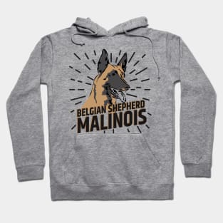 Malinois  - Belgian shepherd - Mechelaar Hoodie